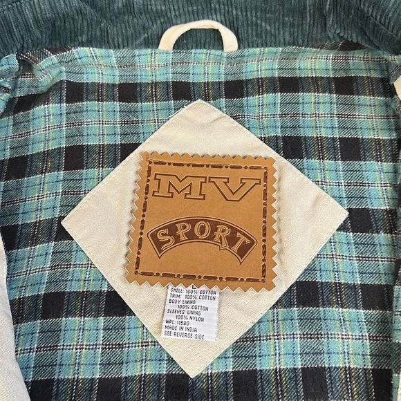 Vintage Black & Decker Embroidered Logo Tan Denim Utility Winter Chore Jacket LG - Picture 13 of 15